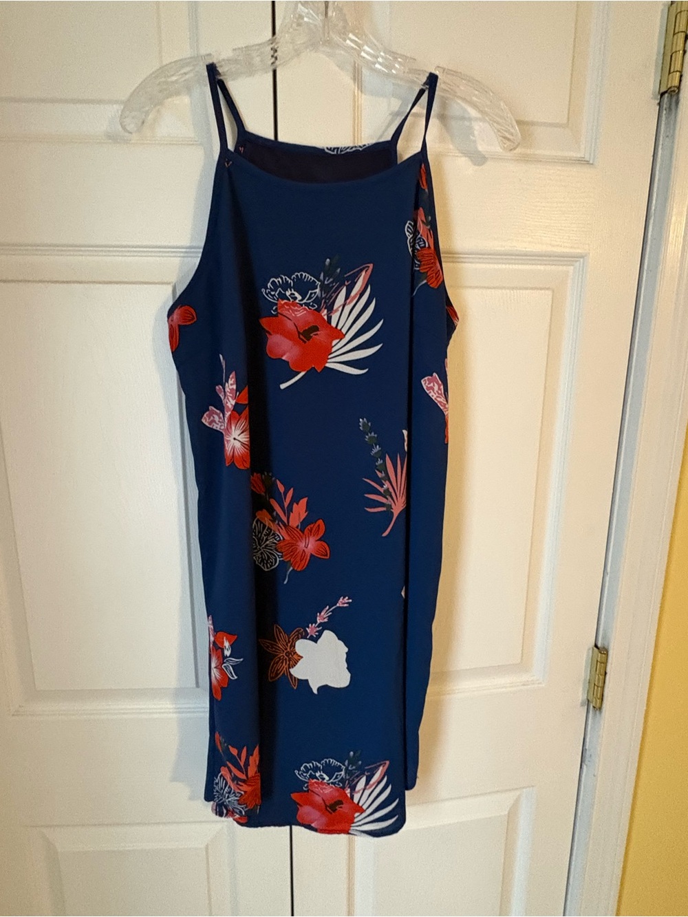 Summer dress , floral, knee length size lg